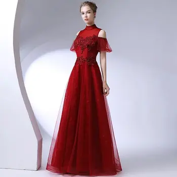 Sexy Slim lace Appliques Lace Up Chinese style Evening Dress Improved Cheongsam Vestidos Size S-3XL
Sexy Slim lace Appliques Lace Up Chinese style Evening Dress Improved Cheongsam Vestidos Size S-3XL