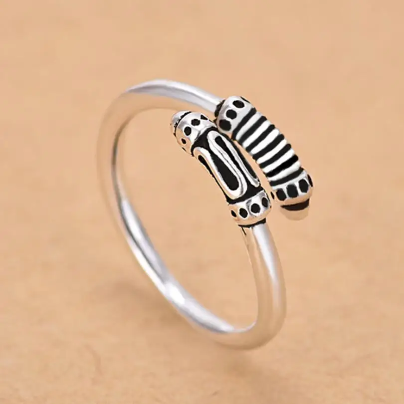 New Retro Thai Silver Gold Hoop Tightening Spell Opening Rings For Women 925 Sterling Silver Jewelry Personality Gift Ring SAR27
New Retro Thai Silver Gold Hoop Tightening Spell Opening Rings For Women 925 Sterling Silver Jewelry Personality Gift Ring SAR27