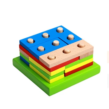 Montessori Educational toy shape cognitive pairing color wooden blocks wooden math toy for
Montessori Educational toy shape cognitive pairing color wooden blocks wooden math toy for