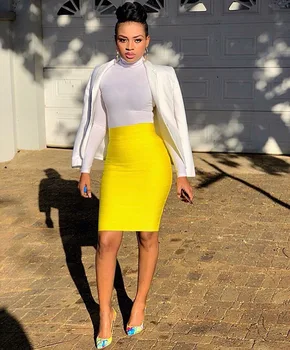 9 colors Top Quality Girl Sexy Bodycon Knee Length Bandage Skirt Women Tight Club Pary Fashion Skirt
9 colors Top Quality Girl Sexy Bodycon Knee Length Bandage Skirt Women Tight Club Pary Fashion Skirt