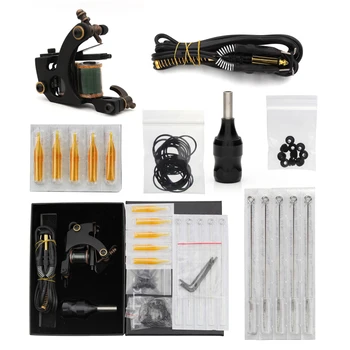 Professional High Quality Copper Coil Machine Set Makeup Machine Liner Shader Tattoo Gun With Cartridges Clipcord Grip
Professional High Quality Copper Coil Machine Set Makeup Machine Liner Shader Tattoo Gun With Cartridges Clipcord Grip