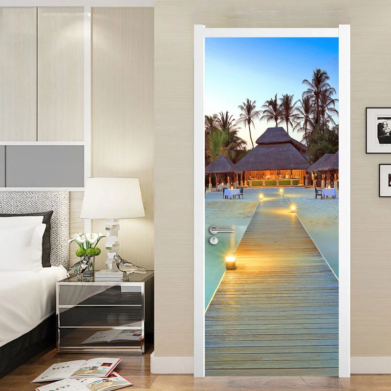 Beautiful Sea View 3D Photo Wallpaper Waterproof Creative DIY Door Sticker PVC Vinyl Wall Paper Living Room Bedroom Door Mural
Beautiful Sea View 3D Photo Wallpaper Waterproof Creative DIY Door Sticker PVC Vinyl Wall Paper Living Room Bedroom Door Mural