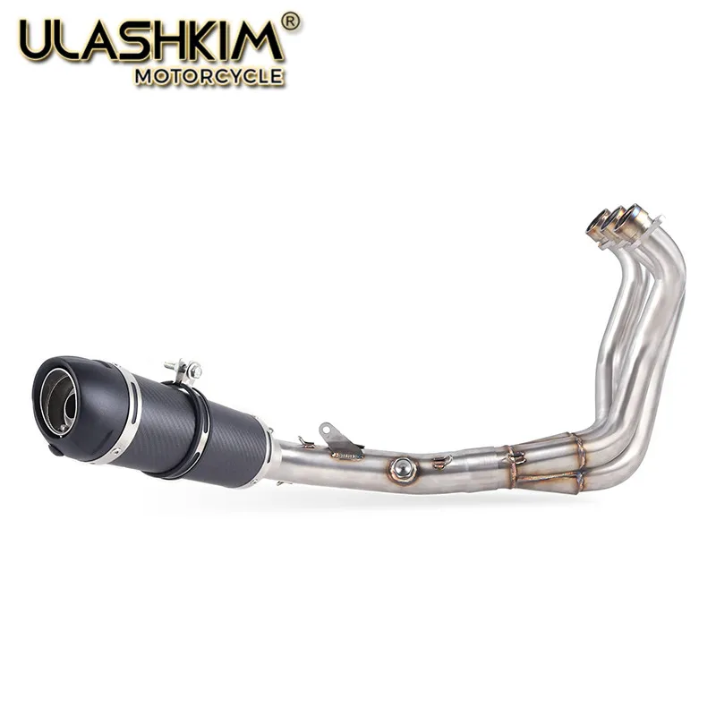 Motorcycle Full System Exhaust Muffler Escape Middle Link Pipe Slip On For Yamaha MT09 FZ09 MT-09 FZ-09 MT FZ 09 2014-2018
Motorcycle Full System Exhaust Muffler Escape Middle Link Pipe Slip On For Yamaha MT09 FZ09 MT-09 FZ-09 MT FZ 09 2014-2018