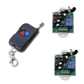 Latest AC 85V 110V 120V 220V 250V 1CH Smart Home RF Remote Control Switch System 1X Transmitter + 2 X Receiver 1CH 315/433
Latest AC 85V 110V 120V 220V 250V 1CH Smart Home RF Remote Control Switch System 1X Transmitter + 2 X Receiver 1CH 315/433