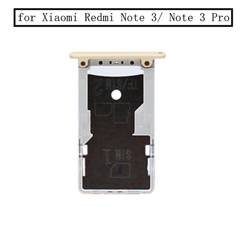 for Xiaomi Redmi Note 3/ Note 3 Pro Prime Card Tray Holder Nano SIM Card Micro SD Card Slot Adapter Repair Spare Parts Black
for Xiaomi Redmi Note 3/ Note 3 Pro Prime Card Tray Holder Nano SIM Card Micro SD Card Slot Adapter Repair Spare Parts Black