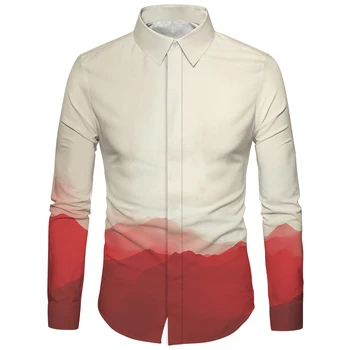Cloudstyle White Red Shirt Gradient Clothing Winter Male Dress Shirts Party Camisa Masculina High Quality Business Shirt
Cloudstyle White Red Shirt Gradient Clothing Winter Male Dress Shirts Party Camisa Masculina High Quality Business Shirt
