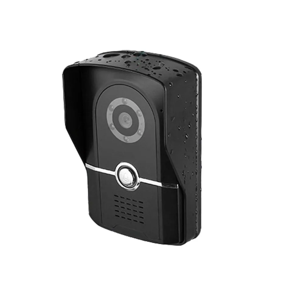 7 inch Wired Video Doorbell Visual Monitor Intercom Doorbell Waterproof Outdoor Camera Door Phone Intercom System