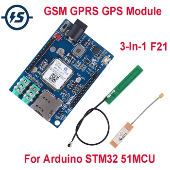 For Arduino STM32 GSM GPRS GPS Wireless Shield Module F21 3 In 1 Module DC 5-12V 51MCU Support Voice Message Beidou Positioning
For Arduino STM32 GSM GPRS GPS Wireless Shield Module F21 3 In 1 Module DC 5-12V 51MCU Support Voice Message Beidou Positioning