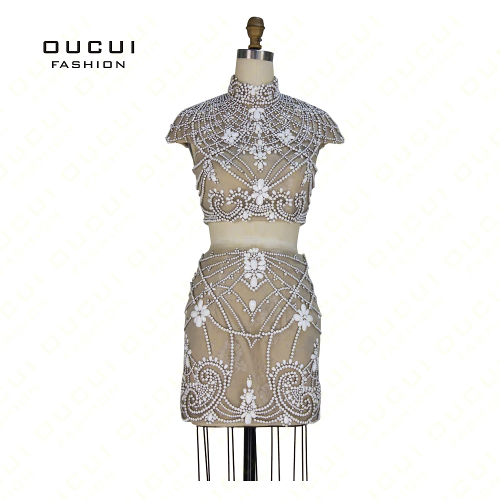 Real Photos 100% Beading Handwork High End Quality Cup Sleeves Evening Short Prom Dresses OL102657
Real Photos 100% Beading Handwork High End Quality Cup Sleeves Evening Short Prom Dresses OL102657