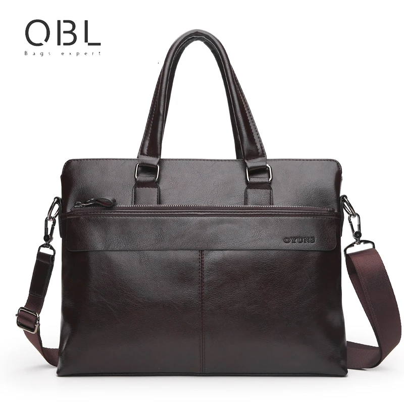 QiBOLu Men Business Handbags Briefcase Bag Male High Quality Dress Shoulder Bag For Business New Men's Solid Leather Laptop Bags
QiBOLu Men Business Handbags Briefcase Bag Male High Quality Dress Shoulder Bag For Business New Men's Solid Leather Laptop Bags