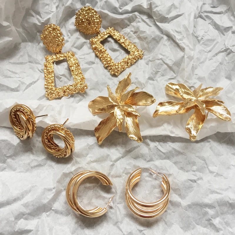 Bestessy Geometric Boho Gold Color Drop Dangle Earrings For Women Round Square Vintage Statement Big Earrings Ethnic Jewelry
Bestessy Geometric Boho Gold Color Drop Dangle Earrings For Women Round Square Vintage Statement Big Earrings Ethnic Jewelry