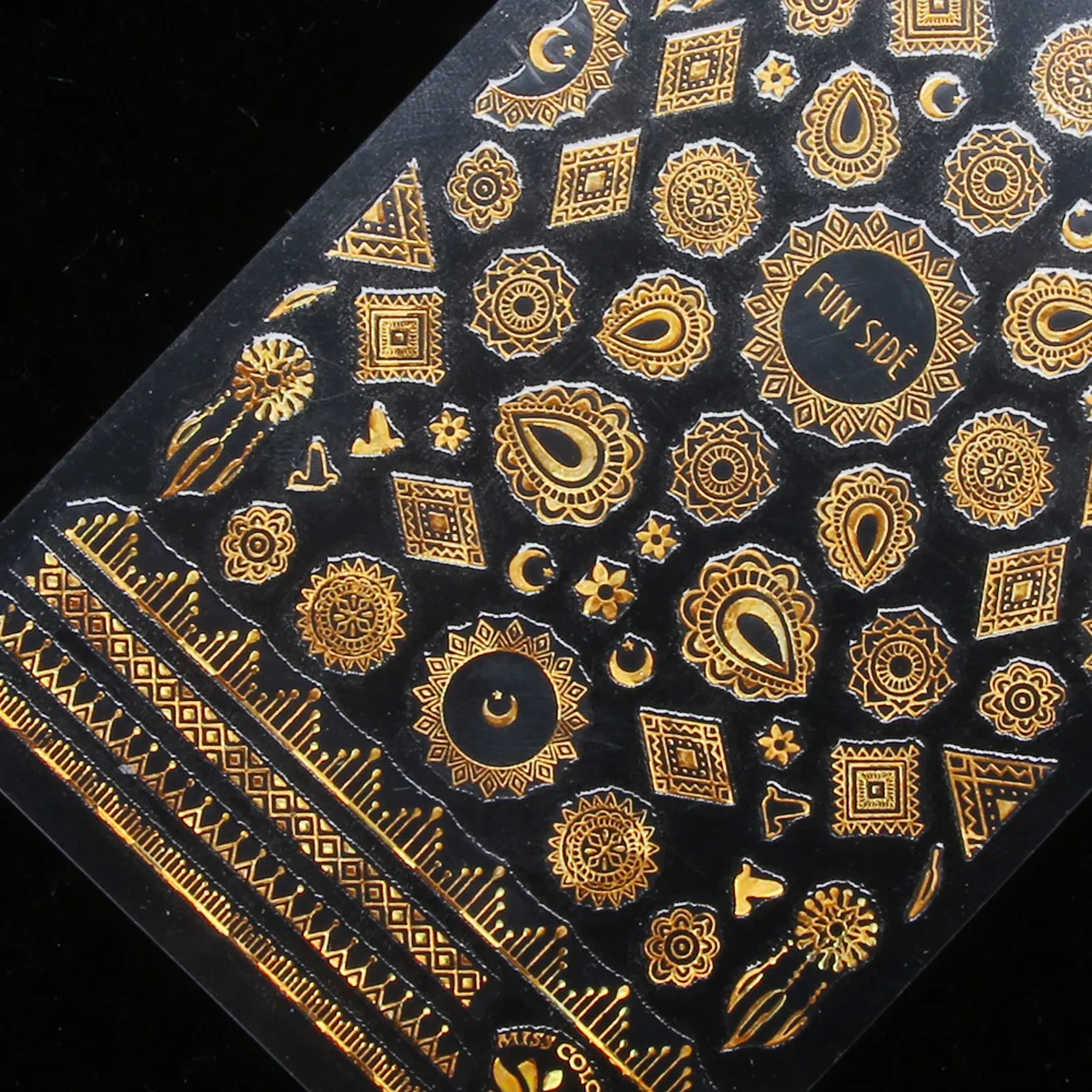 1 Sheet Fashion Ultrathin Adhesive 3D Nail Sticker Star/Moon/Lace Gold Decal 10.3*8cm Nail Decoration
1 Sheet Fashion Ultrathin Adhesive 3D Nail Sticker Star/Moon/Lace Gold Decal 10.3*8cm Nail Decoration
