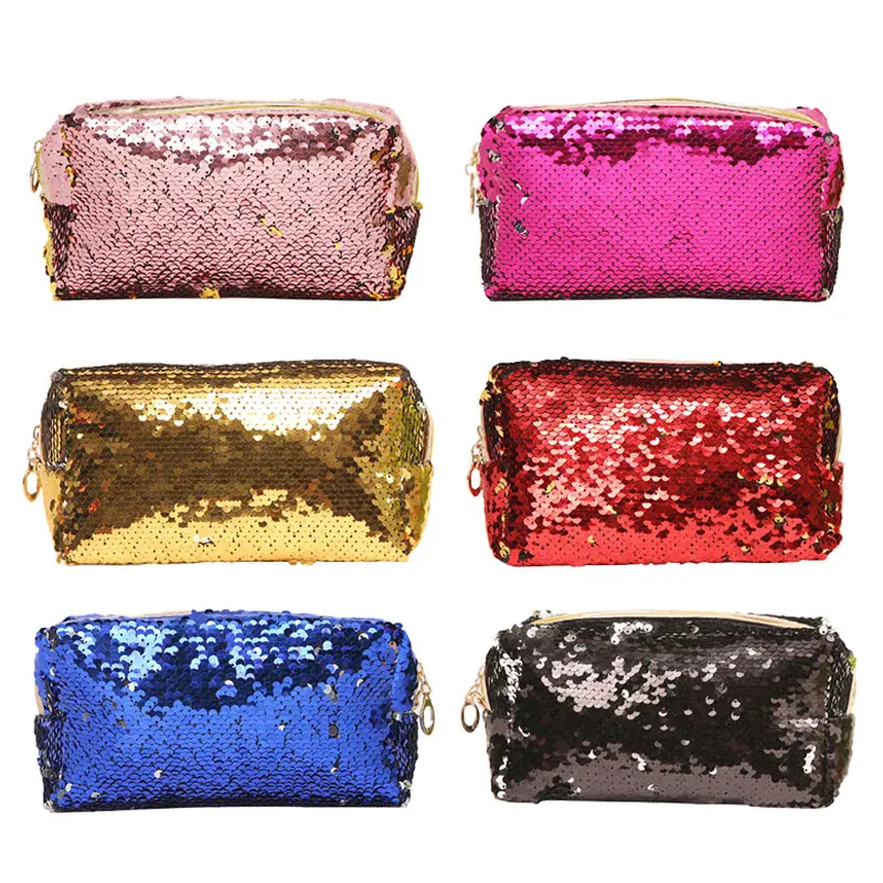 Fashion Women Makeup Bag Sequins Zipper Brush Organizer Travel Portable Toiletry Cosmetic Bags BS88
Fashion Women Makeup Bag Sequins Zipper Brush Organizer Travel Portable Toiletry Cosmetic Bags BS88