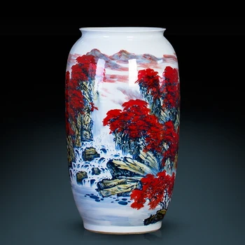 Jingdezhen Ceramic vase Hand Painted Pastel Landing Large Vase Colorful Living Room Decoration collection ceramic porcelain vase
Jingdezhen Ceramic vase Hand Painted Pastel Landing Large Vase Colorful Living Room Decoration collection ceramic porcelain vase