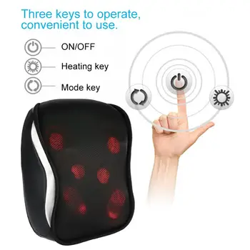 Multi-functional Body Massager Waist Neck Back Shoulders Massage Cushion Lumbar Pillow Massage Relaxation
Multi-functional Body Massager Waist Neck Back Shoulders Massage Cushion Lumbar Pillow Massage Relaxation