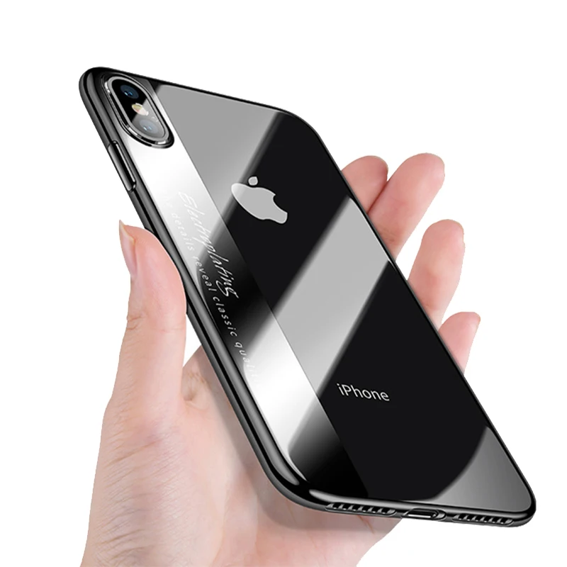 GerTong High Clear Plating TPU Phone Case For iPhone X 8 6 S 6S 7 Plus Case Ultra Thin Protective Cover For iPhone 8 7 X 10 Case
GerTong High Clear Plating TPU Phone Case For iPhone X 8 6 S 6S 7 Plus Case Ultra Thin Protective Cover For iPhone 8 7 X 10 Case