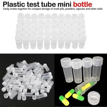 20PCS 5ml Plastic Sample Bottle Small Bottle Test Tube Mini Bottles Storage Containers White Mini Vials Jars Food Spice Bottles
20PCS 5ml Plastic Sample Bottle Small Bottle Test Tube Mini Bottles Storage Containers White Mini Vials Jars Food Spice Bottles