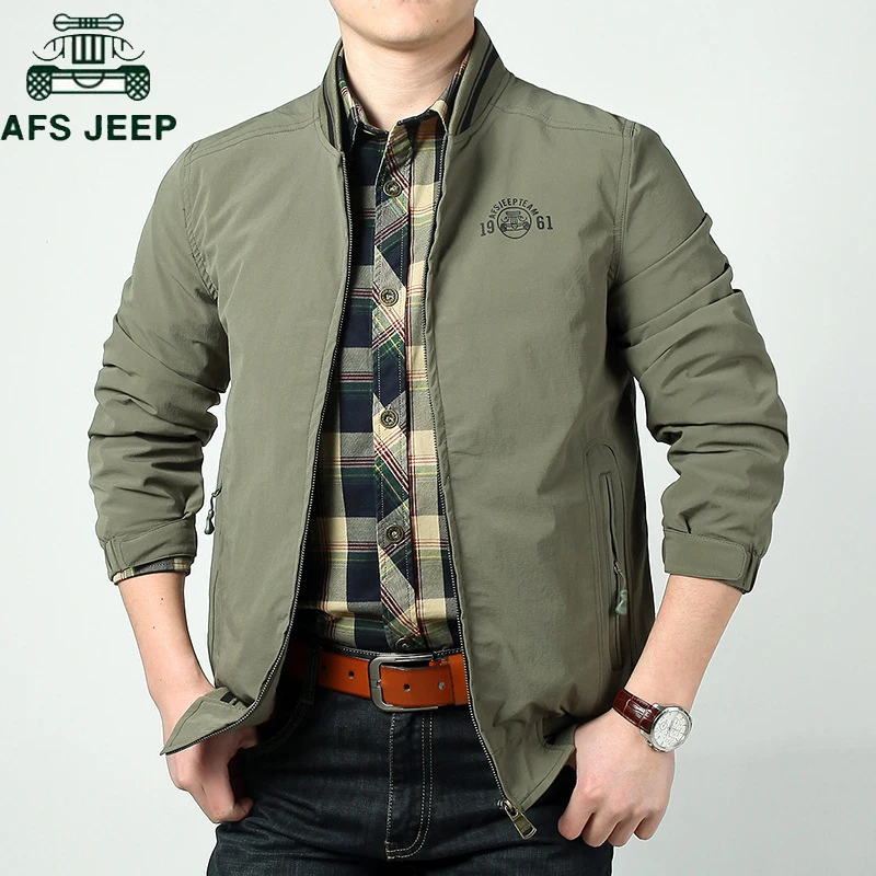 AFS JEEP Spring Autumn Windbreaker Bomber Jacket Men 2018 Military pilot jacket Baseball Casual Flight Jacket Jaqueta masculina
AFS JEEP Spring Autumn Windbreaker Bomber Jacket Men 2018 Military pilot jacket Baseball Casual Flight Jacket Jaqueta masculina