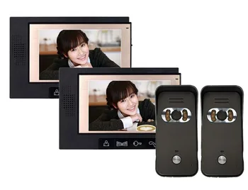 International design 7" video door phone LCD Monitor 700 TVL Night Version Peephole viewer Camera with waterproof cover 2 to 2
International design 7" video door phone LCD Monitor 700 TVL Night Version Peephole viewer Camera with waterproof cover 2 to 2