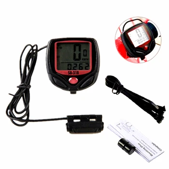 HOT! Waterproof Bike Computer Bicycle Meter Odometer Speedometer with LCD Display Cycling Computer Velocimetro Wired Stopwatch
HOT! Waterproof Bike Computer Bicycle Meter Odometer Speedometer with LCD Display Cycling Computer Velocimetro Wired Stopwatch
