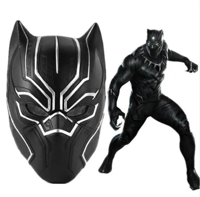 Black Panther Masks Movie Fantastic Four Cosplay Men's Latex Party Mask for Halloween Cosplay-Props Superhero Figure
Black Panther Masks Movie Fantastic Four Cosplay Men's Latex Party Mask for Halloween Cosplay-Props Superhero Figure