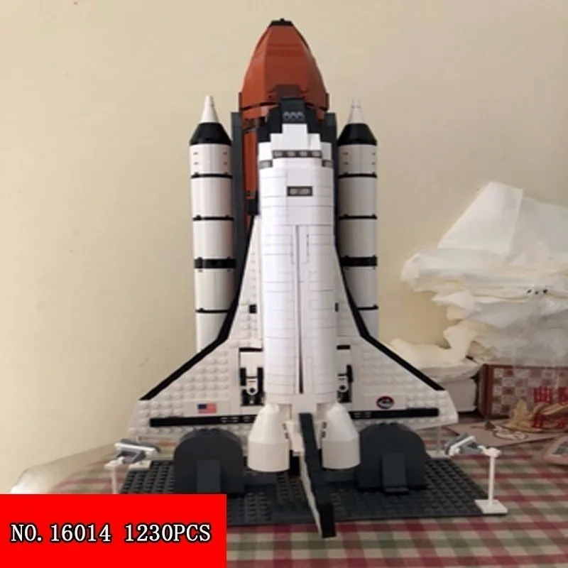 New Plastic Block 16014 Film Series Space Shuttle Children Assembling Insert Alpinia 1230pcs Building Blocks Small Toys
New Plastic Block 16014 Film Series Space Shuttle Children Assembling Insert Alpinia 1230pcs Building Blocks Small Toys