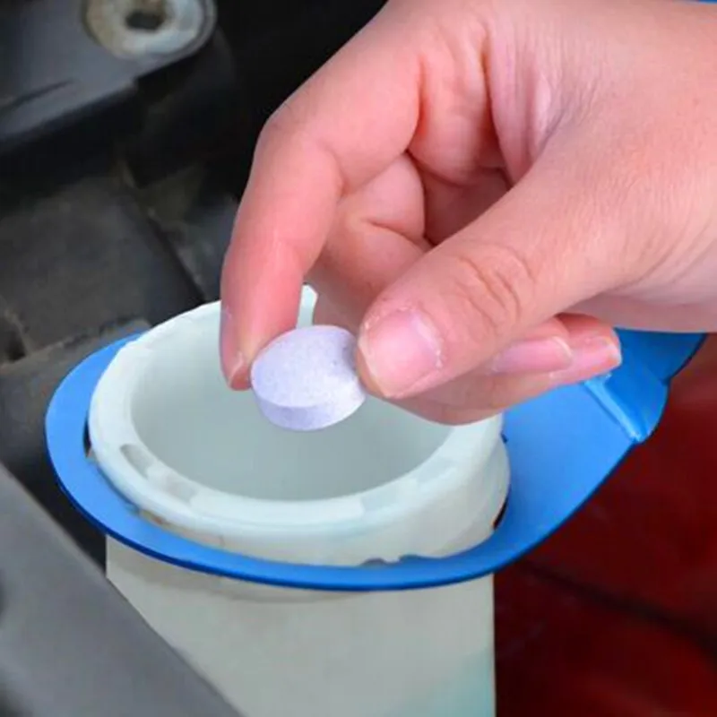 5 Pcs Window Cleaning Tablets Car Windshield Glass Washer Cleaner Compact Effervescent Tablets Detergent 6 pcs=20L Glass Water
5 Pcs Window Cleaning Tablets Car Windshield Glass Washer Cleaner Compact Effervescent Tablets Detergent 6 pcs=20L Glass Water