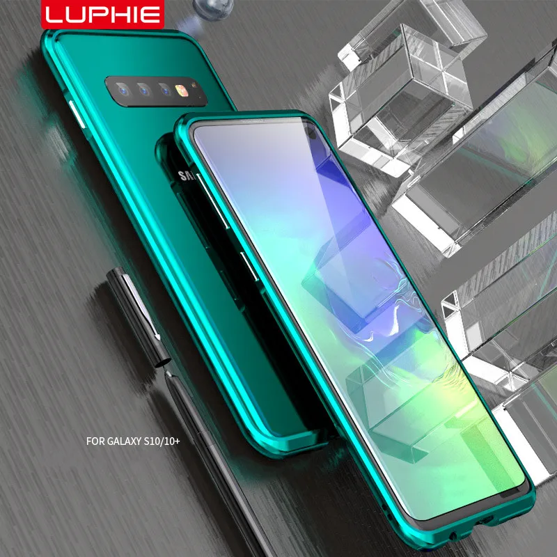 LUPHIE Curved Metal Bumper For Samsung Galaxy S10 Plus s10 Case Shockproof Aluminum Bumper For Galaxy S10 Cover Protective Shell
LUPHIE Curved Metal Bumper For Samsung Galaxy S10 Plus s10 Case Shockproof Aluminum Bumper For Galaxy S10 Cover Protective Shell