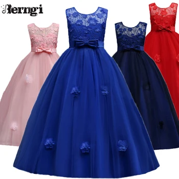 Berngi 4-14Yrs Teenagers Kids Girls Lace Wedding Long Dress Elegant Princess Party Pageant Formal Sleeveless Dress Child Clothes
Berngi 4-14Yrs Teenagers Kids Girls Lace Wedding Long Dress Elegant Princess Party Pageant Formal Sleeveless Dress Child Clothes