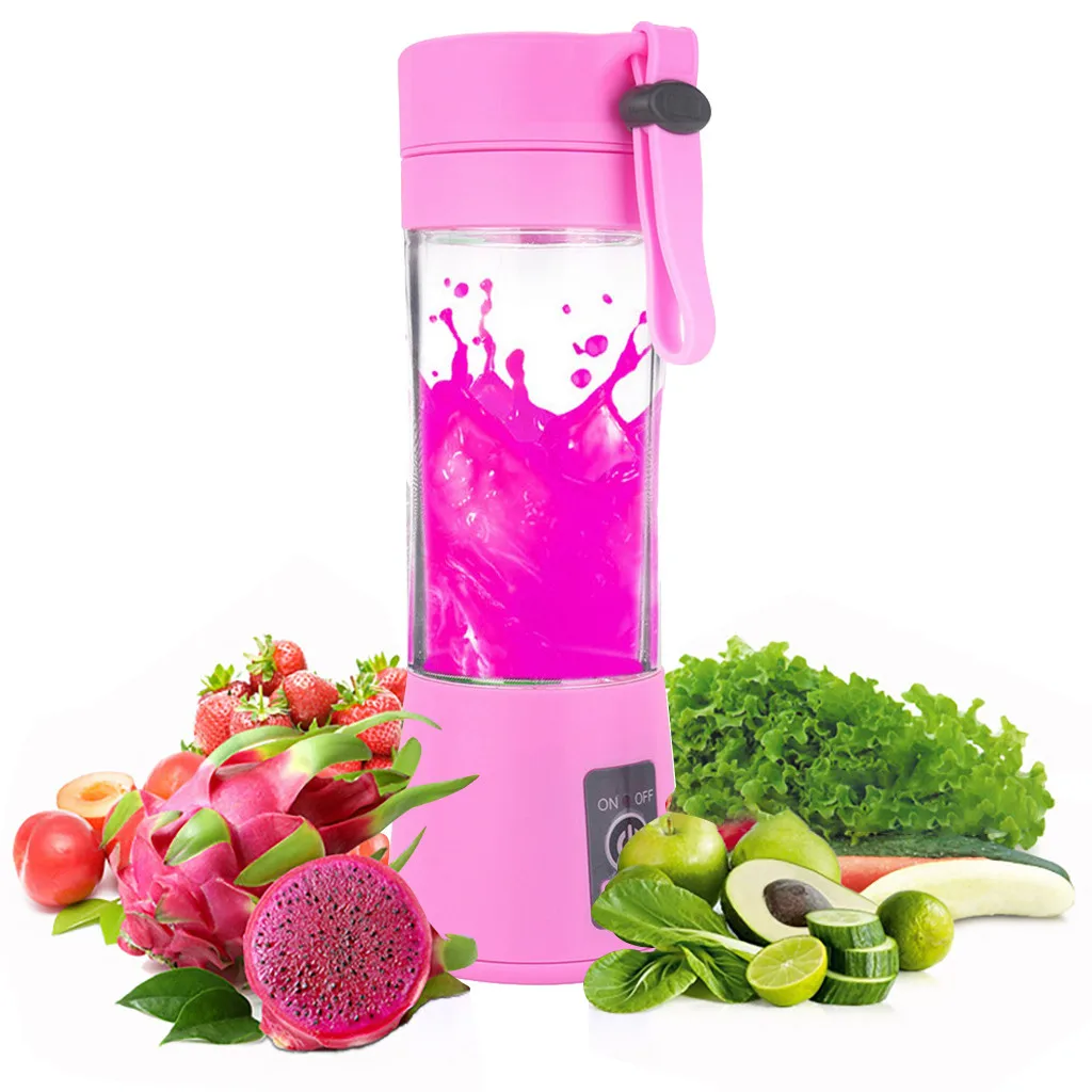 Portable blender 380ml USB Electric Fruit Juicer Handheld Smoothie Maker Juice Cup Electric juicer six blade electric New A30613
Portable blender 380ml USB Electric Fruit Juicer Handheld Smoothie Maker Juice Cup Electric juicer six blade electric New A30613