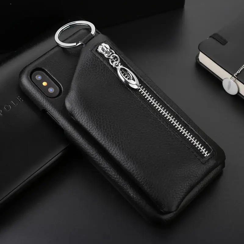 Genuine Leather Case For Iphone X Case Real Leather Protection Back Cover Coques For Iphone X Case With Zipper Pouch
Genuine Leather Case For Iphone X Case Real Leather Protection Back Cover Coques For Iphone X Case With Zipper Pouch