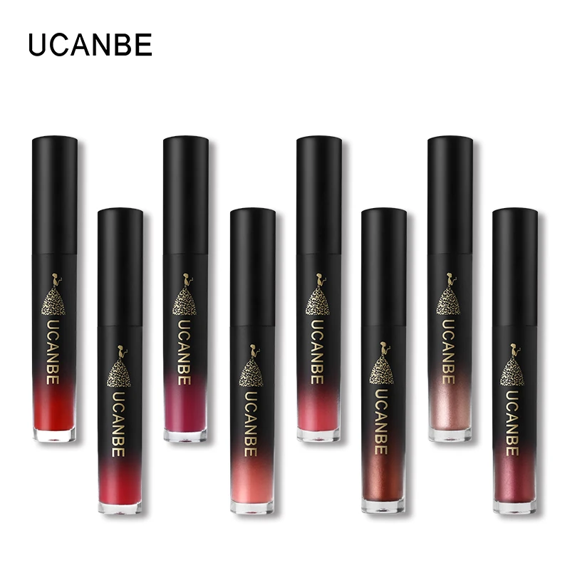 UCANBE Brand Matte 8 Color Metallic Liquid Lip Gloss Makeup Shimmer Velvet Lipstick Lipgloss Batom Waterproof Long Lasting Kit
UCANBE Brand Matte 8 Color Metallic Liquid Lip Gloss Makeup Shimmer Velvet Lipstick Lipgloss Batom Waterproof Long Lasting Kit