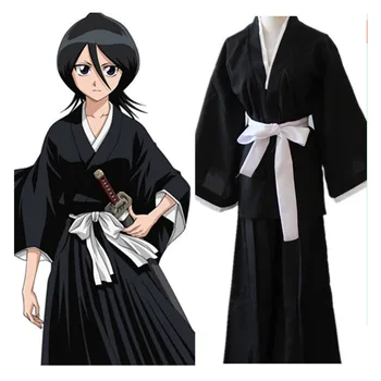 Anime BLEACH Kuchiki Rukia Cosplay Costume New Men Women Kimono Whole Set For Halloween Carnival Party
Anime BLEACH Kuchiki Rukia Cosplay Costume New Men Women Kimono Whole Set For Halloween Carnival Party
