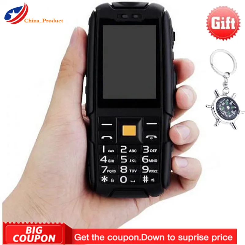 Original DTNO.I A9 4800mAh battery Russian Keyboard IP67 Waterproof shockproof dustproof mobile cell phone FM Flashlight camera
Original DTNO.I A9 4800mAh battery Russian Keyboard IP67 Waterproof shockproof dustproof mobile cell phone FM Flashlight camera