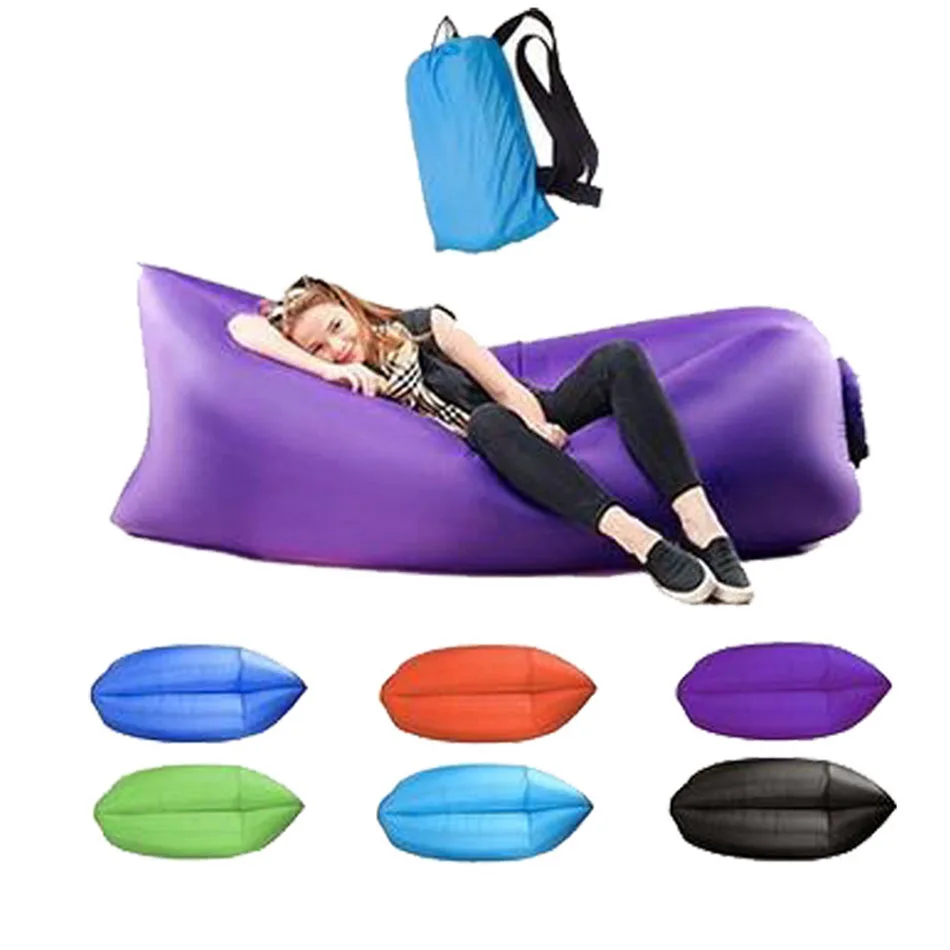 Hot Camping Mat Inflatable Sleeping Bed Ultralight lazy Air Sofa Beach Bed Lounge Lazy Bag Mattress Colchon Inflable Camping Bag
Hot Camping Mat Inflatable Sleeping Bed Ultralight lazy Air Sofa Beach Bed Lounge Lazy Bag Mattress Colchon Inflable Camping Bag