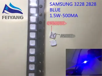 1000PCS/Lot SMD LED 3228 3V Blue 2828 1.5W High Power For SAMSUNG TV Backlight NEW
1000PCS/Lot SMD LED 3228 3V Blue 2828 1.5W High Power For SAMSUNG TV Backlight NEW