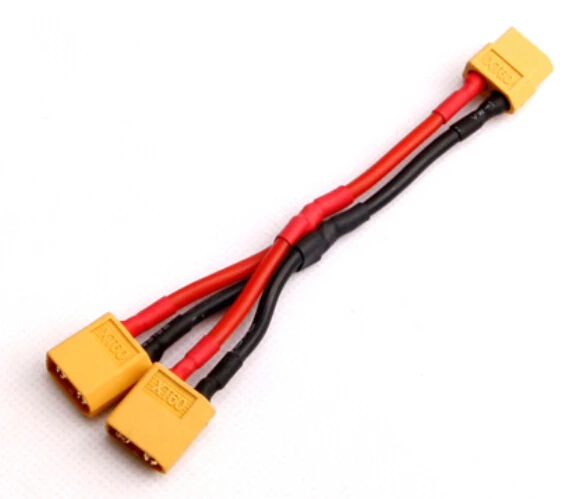 Кабель зарядного устройства с параллельным соединением XT60 14AWG для радиоуправляемого мультикоптера
Кабель зарядного устройства с параллельным соединением XT60 14AWG для радиоуправляемого мультикоптера
