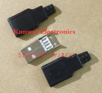 Mini Type A Male 2.0 USB 4 Pin Plug Socket Connector With Black Plastic Cover Solder Type DIY Connector 3 in 1
Mini Type A Male 2.0 USB 4 Pin Plug Socket Connector With Black Plastic Cover Solder Type DIY Connector 3 in 1
