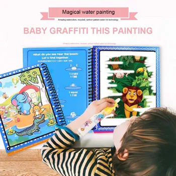 Magic Water Drawing Painting Board Book Non-toxic Reusable Educational For Children Baby NSV775
Magic Water Drawing Painting Board Book Non-toxic Reusable Educational For Children Baby NSV775