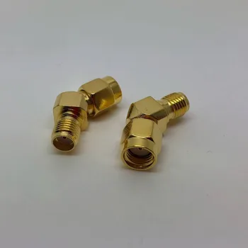 30 Pieces RP-SMA Male to SMA Female 45/135 Degree Angle Antenna Coaxial Connector Adpater For FPV Brass IN-Series
30 Pieces RP-SMA Male to SMA Female 45/135 Degree Angle Antenna Coaxial Connector Adpater For FPV Brass IN-Series