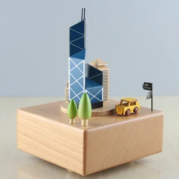 XXXG- Creative Bank of China Tower wood crafts music box gift birthday gift box wholesale crafts
XXXG- Creative Bank of China Tower wood crafts music box gift birthday gift box wholesale crafts