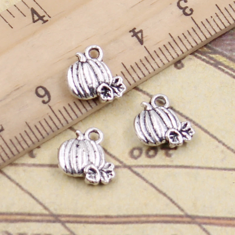 20pcs Charms Pumpkin Thanksgiving Halloween 10x10mm Tibetan Silver Color Pendants Antique Jewelry Making DIY Handmade Craft
20pcs Charms Pumpkin Thanksgiving Halloween 10x10mm Tibetan Silver Color Pendants Antique Jewelry Making DIY Handmade Craft