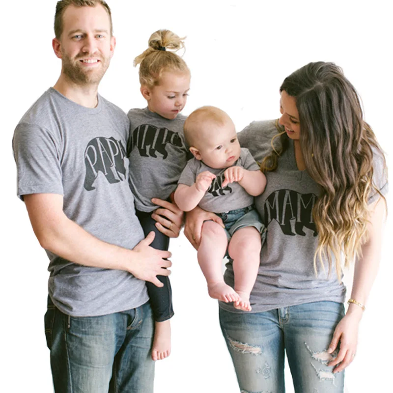 PAPA MAMA BABY Family Matching Clothes Cotton Family Look Father And Son Clothes Short Sleeve Mother Daughter Clothes Outfits
PAPA MAMA BABY Family Matching Clothes Cotton Family Look Father And Son Clothes Short Sleeve Mother Daughter Clothes Outfits