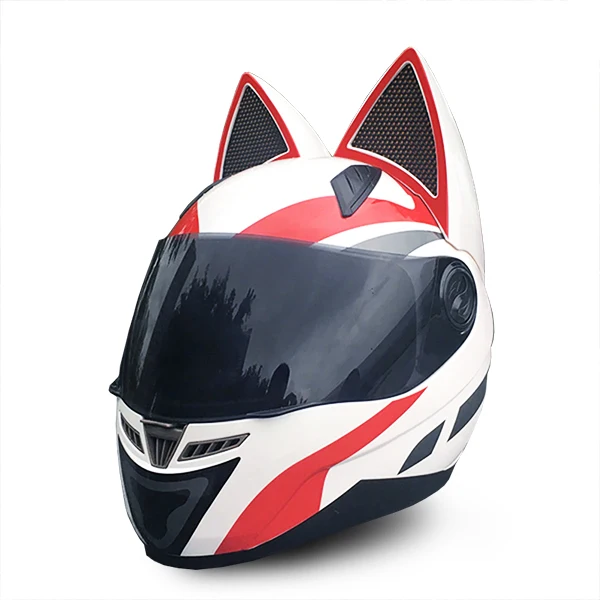 NITRINOS Full Face Motorcycle Street Helmet Women Cat Helmets With Ears Neko Helmet multi color
NITRINOS Full Face Motorcycle Street Helmet Women Cat Helmets With Ears Neko Helmet multi color