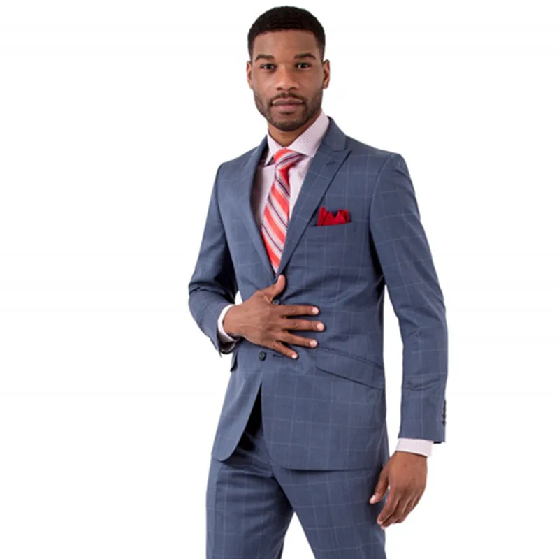 Blue Premium Slim Fit men suit Peaked Lapel Groom Wear tuxedos for men Man Tuxedos Formal Party Mens Suits Custom Made 2017
Blue Premium Slim Fit men suit Peaked Lapel Groom Wear tuxedos for men Man Tuxedos Formal Party Mens Suits Custom Made 2017