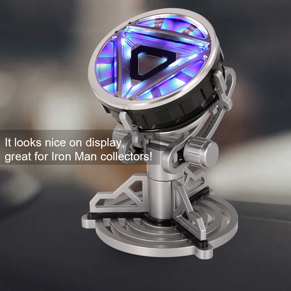 1:1 Scale Iron Man Arc Reactor with LED Light Movie Prop PVC Action Figure Toys for Children Collection Gift 2018 New Arrival
1:1 Scale Iron Man Arc Reactor with LED Light Movie Prop PVC Action Figure Toys for Children Collection Gift 2018 New Arrival