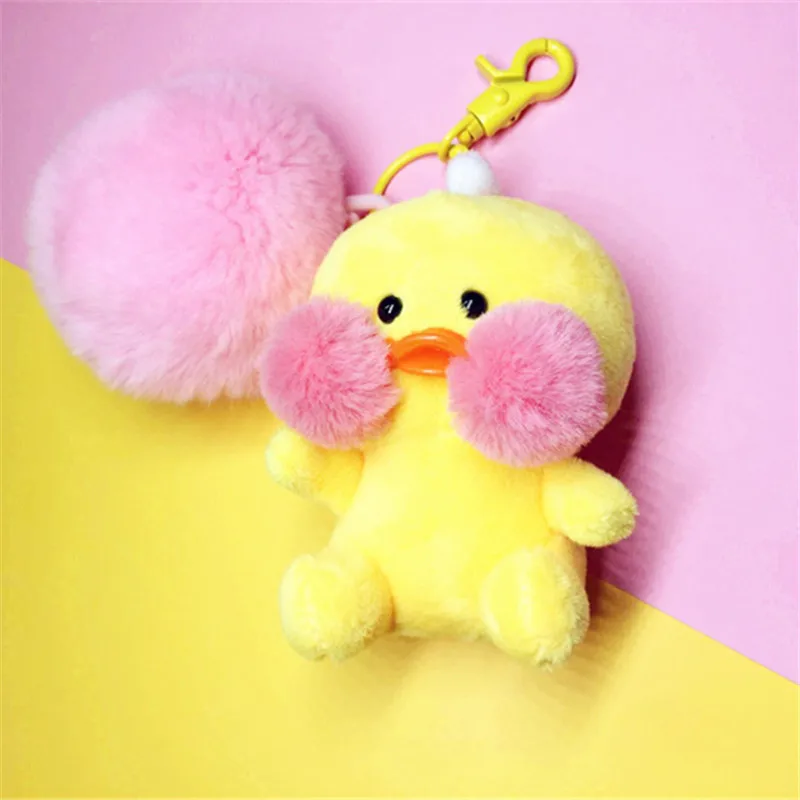 Lalafanfan Cute Women Bag Car Keychain Kawaii Cafe Mimi Yellow Duck Keyring Toys For Children Valentine's Day present
Lalafanfan Cute Women Bag Car Keychain Kawaii Cafe Mimi Yellow Duck Keyring Toys For Children Valentine's Day present