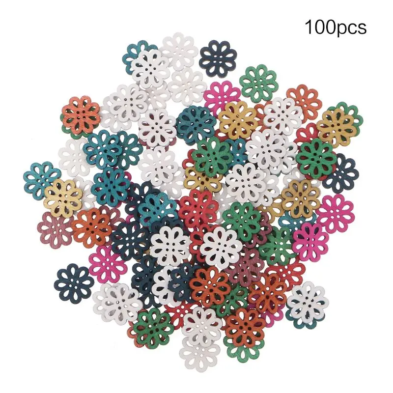 100pcs Retro Chrysanthemum Wooden Buttons 4 Holes For Sewing Scrapbooking Embellishment Decorative Accessories DIY Craft 20mm
100pcs Retro Chrysanthemum Wooden Buttons 4 Holes For Sewing Scrapbooking Embellishment Decorative Accessories DIY Craft 20mm