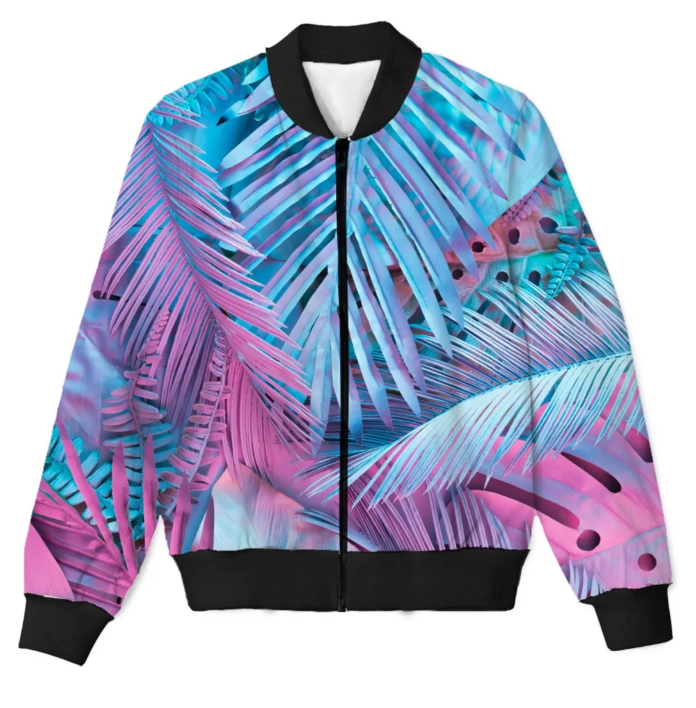 REAL American SIZE Neon Glow Tropics High Quality Custom Made Sublimation Print Zipper Up Jacket
REAL American SIZE Neon Glow Tropics High Quality Custom Made Sublimation Print Zipper Up Jacket