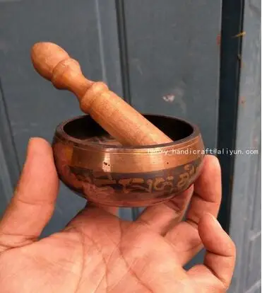 RareTibetan Copper Singing Bowl With a Wooden Stick buddha Bowl ,Handwork,Free shipping
RareTibetan Copper Singing Bowl With a Wooden Stick buddha Bowl ,Handwork,Free shipping
